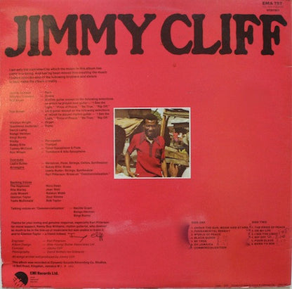 Jimmy Cliff : Unlimited (LP, Album, Gat)