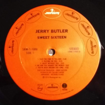 Jerry Butler : Sweet Sixteen (LP, Album, Pit)