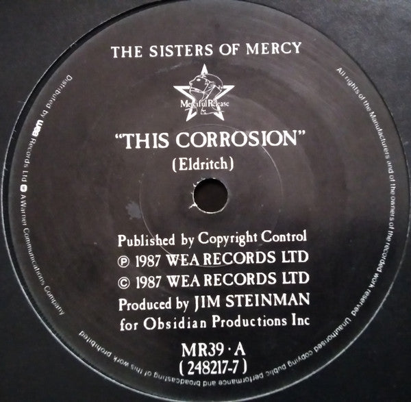 The Sisters Of Mercy : This Corrosion (7", Single + Box, Ltd, Num)