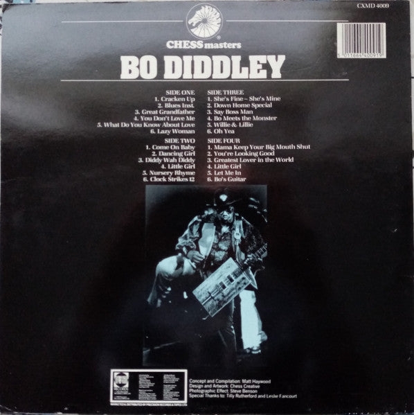 Bo Diddley : Chess Masters Vol.2 (2xLP, Comp, RE)