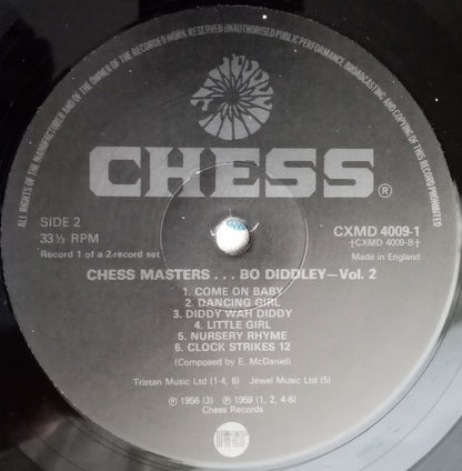 Bo Diddley : Chess Masters Vol.2 (2xLP, Comp, RE)
