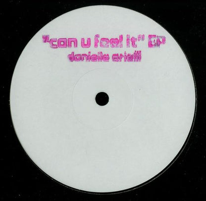 Danielle Arielli : "Can U Feel It" EP (12", EP)