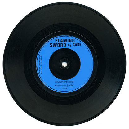 Care (2) : Flaming Sword (7", Single, Blu)