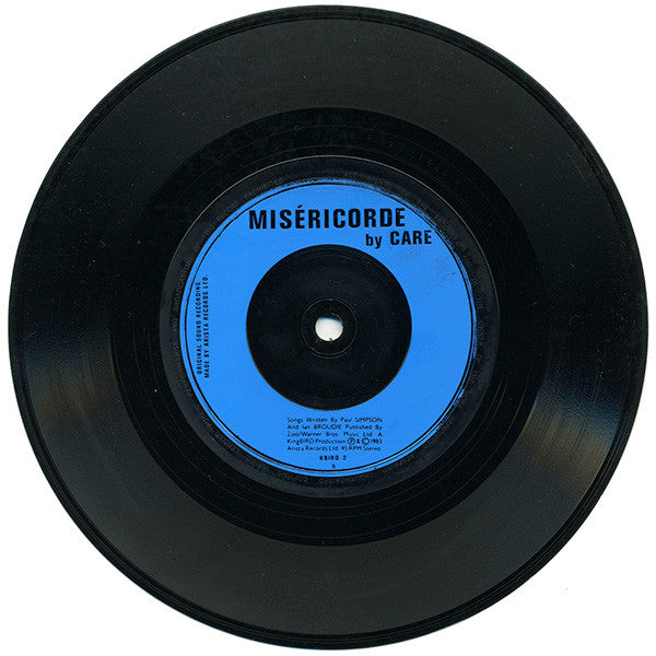Care (2) : Flaming Sword (7", Single, Blu)