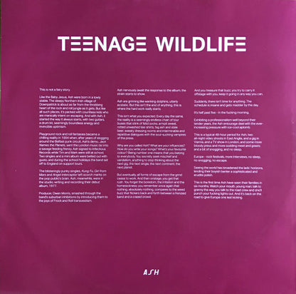 Ash : Teenage Wildlife: 25 Years Of Ash (2xLP, Comp)