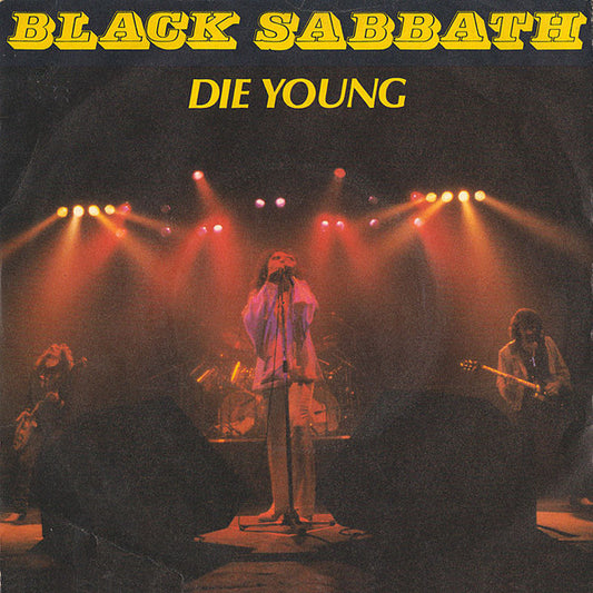 Black Sabbath : Die Young (7", Single, Pic)