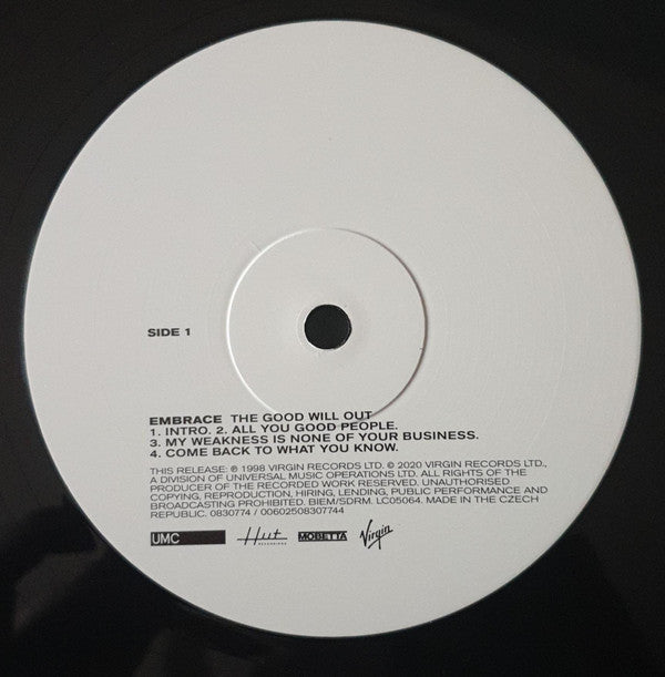 Embrace : The Good Will Out (2xLP, Album, RE, 180)