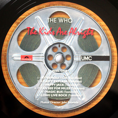 The Who : The Kids Are Alright (Music From The Soundtrack Of The Movie) (2xLP, Album, RE, RM, RP)