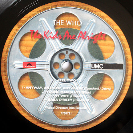 The Who : The Kids Are Alright (Music From The Soundtrack Of The Movie) (2xLP, Album, RE, RM, RP)