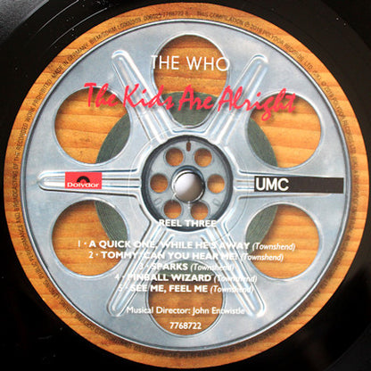 The Who : The Kids Are Alright (Music From The Soundtrack Of The Movie) (2xLP, Album, RE, RM, RP)