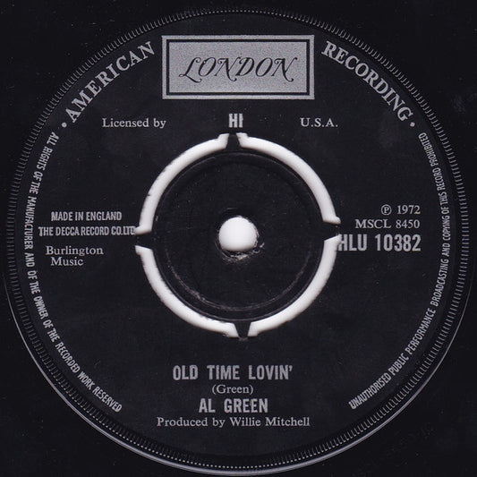 Al Green : I'm Still In Love With You (7", Single, 4-P)