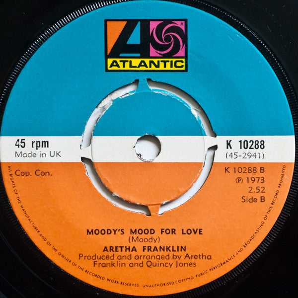 Aretha Franklin : Master Of Eyes (The Deepness Of Your Eyes) (7", 4-P)