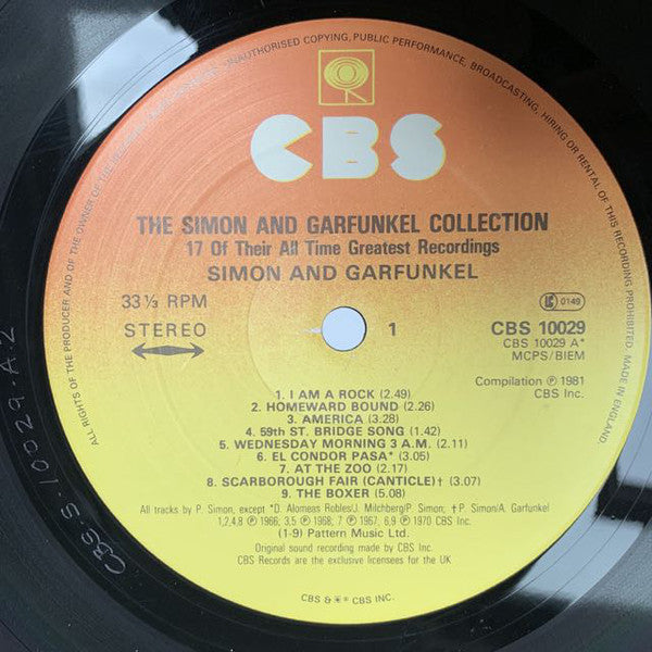 Simon & Garfunkel : The Simon And Garfunkel Collection (LP, Comp)