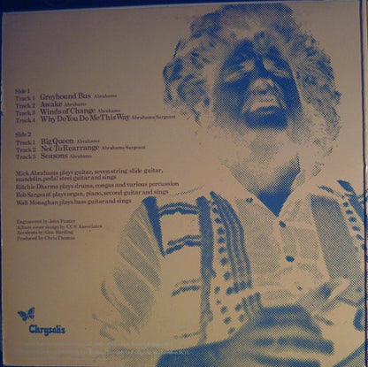 Mick Abrahams, Mick Abrahams Band : Mick Abrahams (LP, Album, Gat)