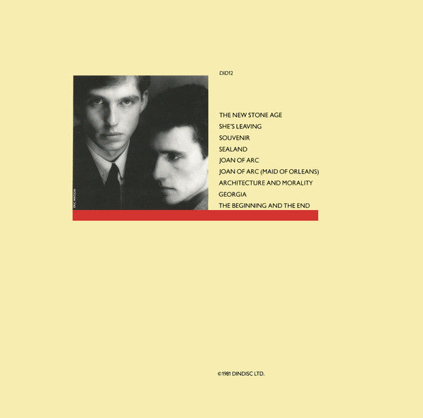 Orchestral Manoeuvres In The Dark : Architecture & Morality (LP, Album, Yel)