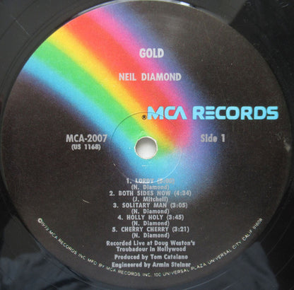 Neil Diamond : Gold (LP, Album, RE)