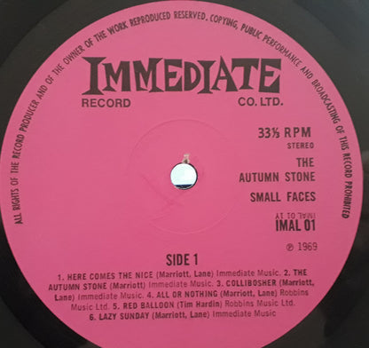 Small Faces : The Autumn Stone (2xLP, Comp)