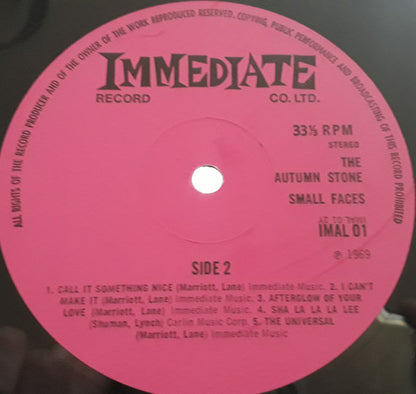 Small Faces : The Autumn Stone (2xLP, Comp)