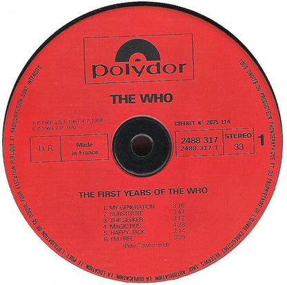 The Who : The Best Of The Last Ten Years / '64 - '74 (2xLP, Comp)