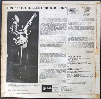 B.B. King : His Best - The Electric B.B. King (LP, Comp)