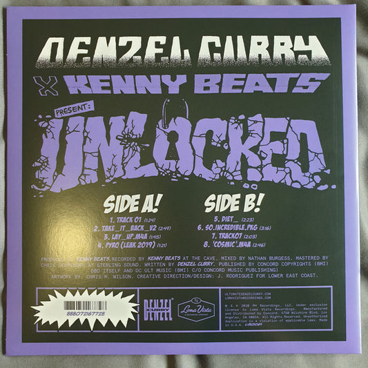 Denzel Curry X Kenny Beats : Unlocked (LP, EP, Ltd, Pic, S/Edition)