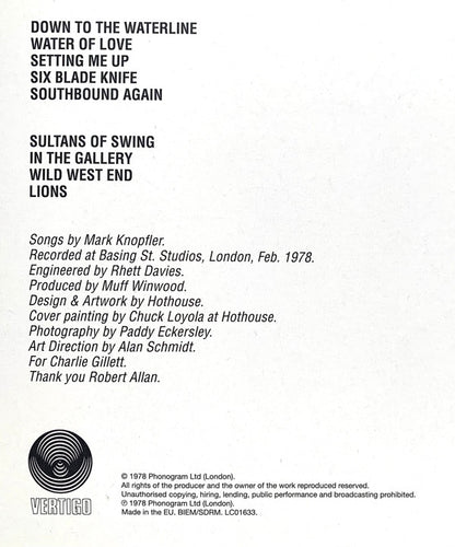 Dire Straits : Dire Straits (LP, Album, RE, RM, RP, 180)
