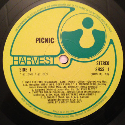 Various : Picnic (A Breath Of Fresh Air) (2xLP, Smplr)