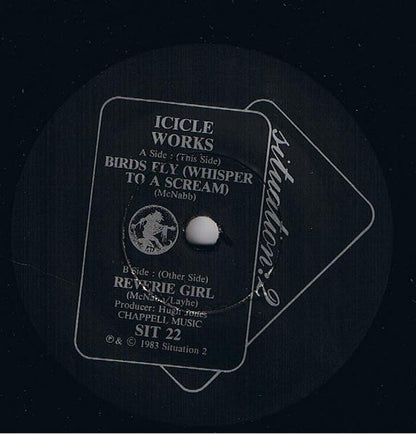 The Icicle Works : Birds Fly (Whisper To A Scream) (7", Single)