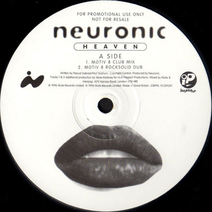 Neuronic : Heaven (12", Promo)