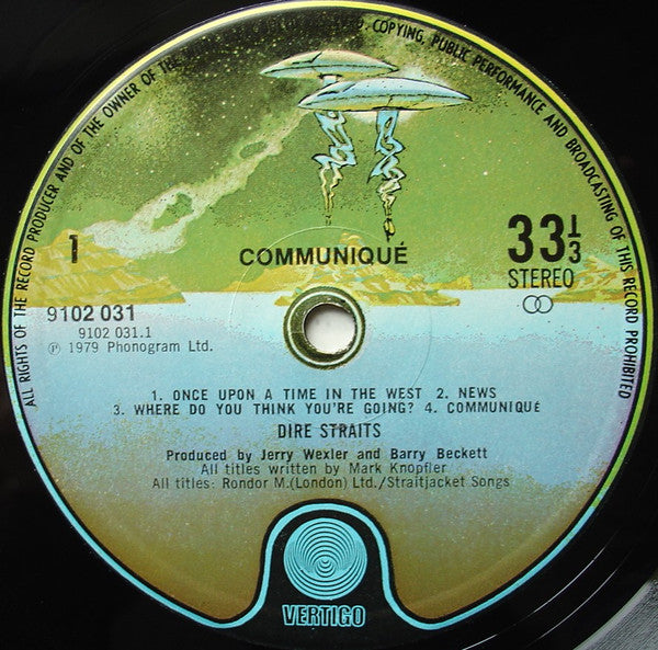Dire Straits : Communiqué (LP, Album)