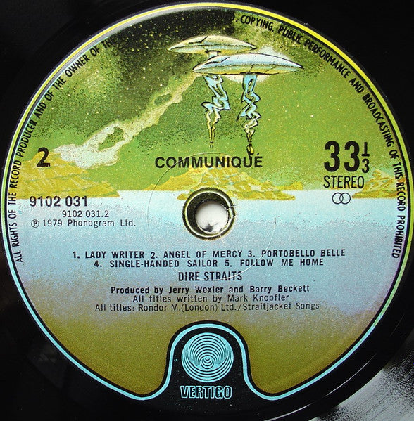 Dire Straits : Communiqué (LP, Album)
