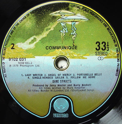 Dire Straits : Communiqué (LP, Album)