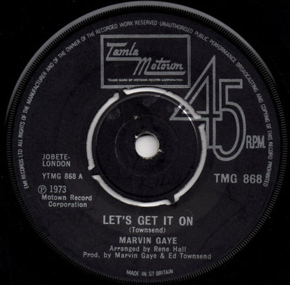 Marvin Gaye : Let's Get It On (7", Single)