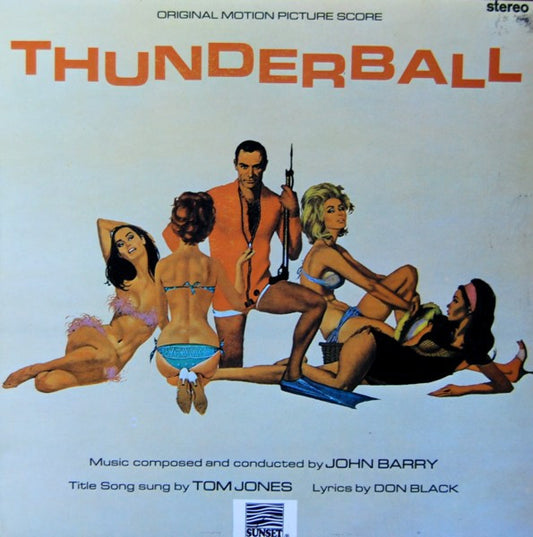 John Barry : Thunderball (Original Motion Picture Soundtrack) (LP, Album, RE)