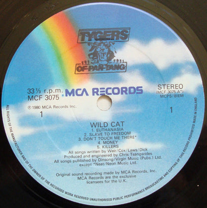 Tygers Of Pan Tang : Wild Cat (LP, Album)