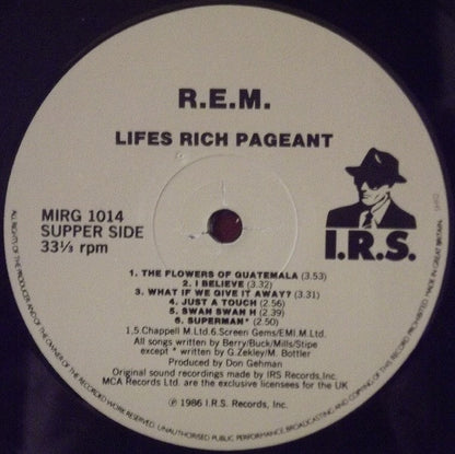 R.E.M. : Lifes Rich Pageant (LP, Album)