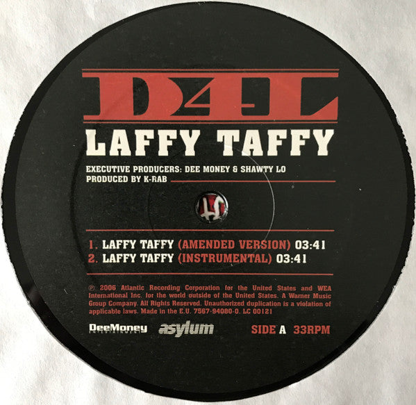 D4L : Laffy Taffy (12")