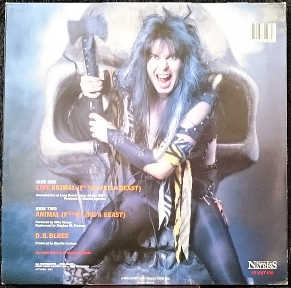 W.A.S.P. : Live Animal (F**k Like A Beast) (12")