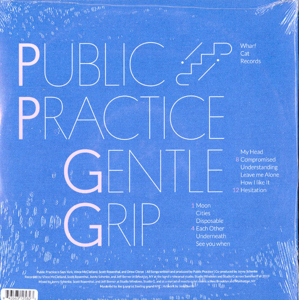 Public Practice : Gentle Grip (LP, Album, Red)