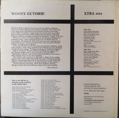 Woody Guthrie : Woody Guthrie (LP, Album)
