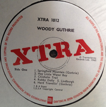 Woody Guthrie : Woody Guthrie (LP, Album)