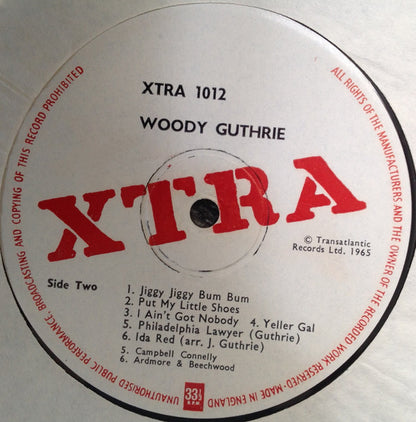 Woody Guthrie : Woody Guthrie (LP, Album)