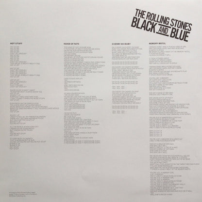 The Rolling Stones : Black And Blue (LP, Album, RE, RM, Gat)