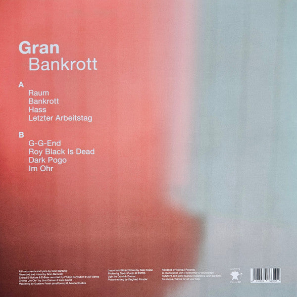 Gran Bankrott* : Gran Bankrott (LP, Album)