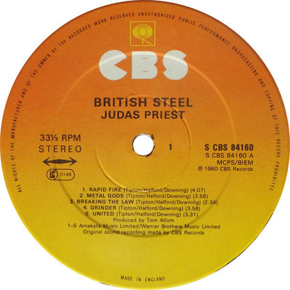 Judas Priest : British Steel (LP, Album)