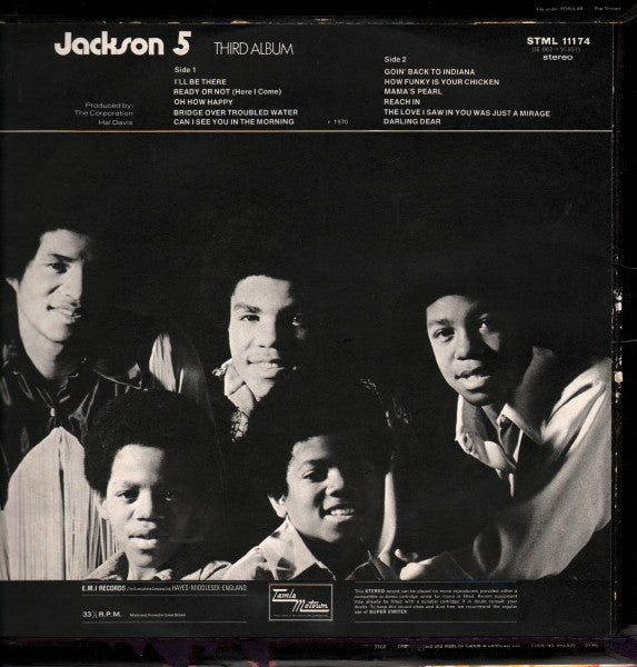 The Jackson 5 : Third Album (LP, Album)