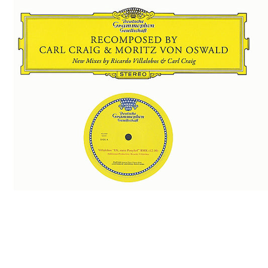 Carl Craig & Moritz von Oswald : ReComposed (New Mixes By Ricardo Villalobos & Carl Craig) (12")