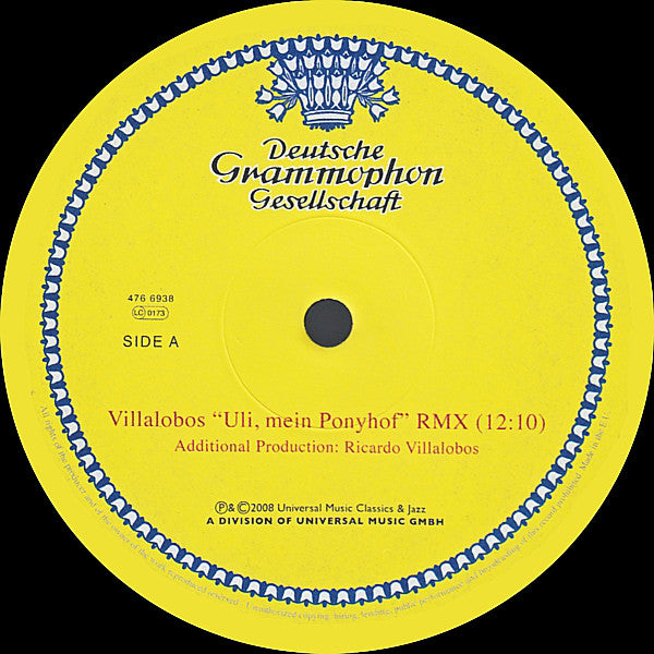 Carl Craig & Moritz von Oswald : ReComposed (New Mixes By Ricardo Villalobos & Carl Craig) (12")