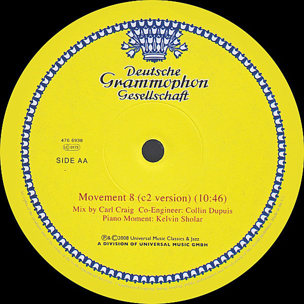 Carl Craig & Moritz von Oswald : ReComposed (New Mixes By Ricardo Villalobos & Carl Craig) (12")