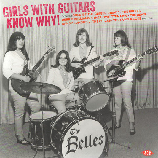 Various : Girls With Guitars Know Why! (LP, Comp, Tra)